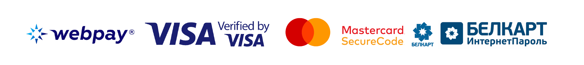 Логотипы платежных систем